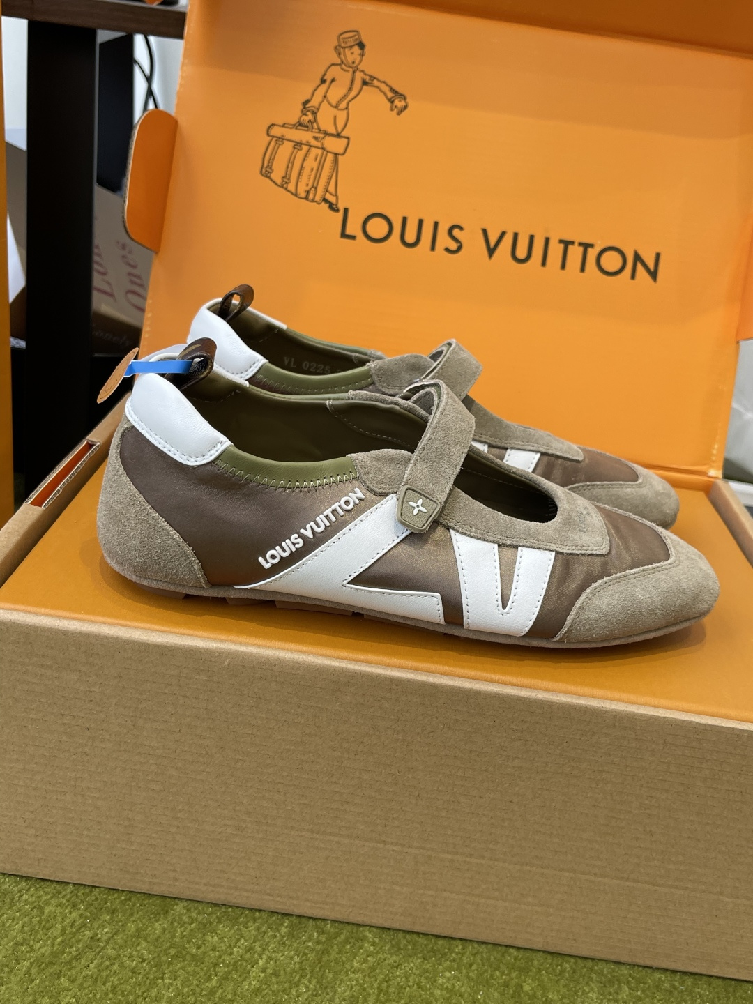 Louis Vuitton Louis Vuitton路易威登 Sneakerina系列 芭蕾运动鞋 德训鞋