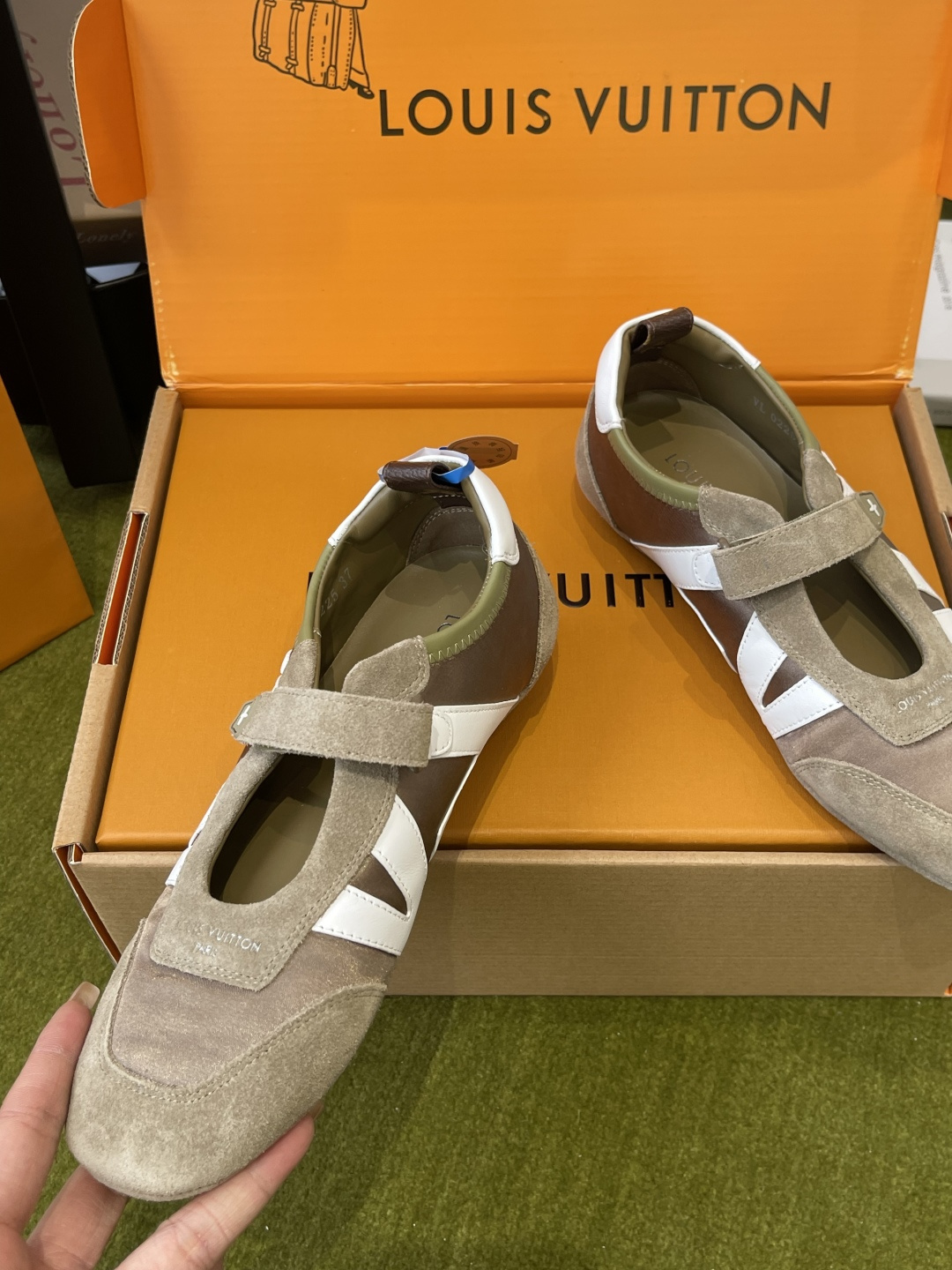 Louis Vuitton Louis Vuitton路易威登 Sneakerina系列 芭蕾运动鞋 德训鞋