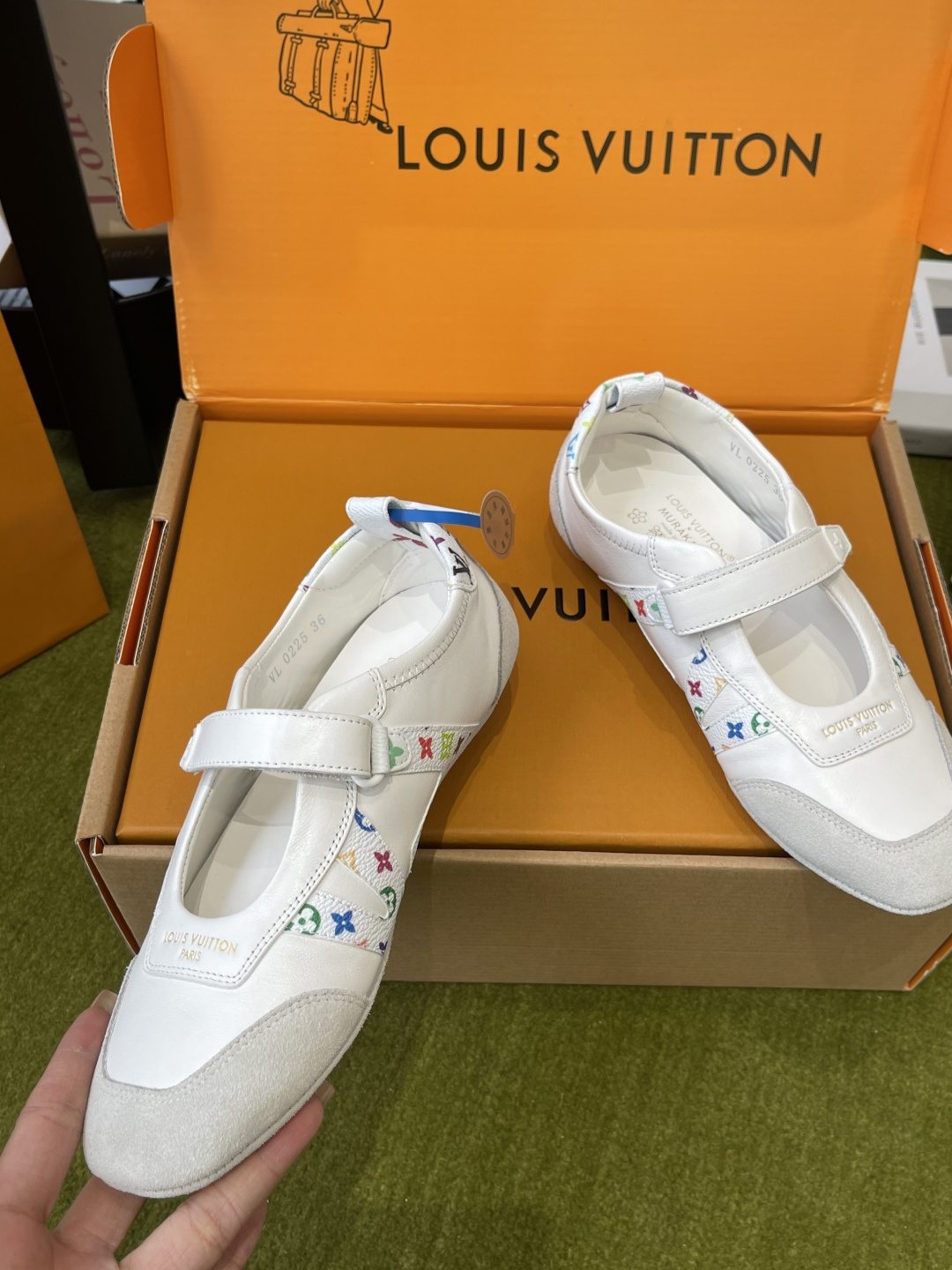 Louis Vuitton Louis Vuitton路易威登 Sneakerina系列 芭蕾运动鞋 德训鞋