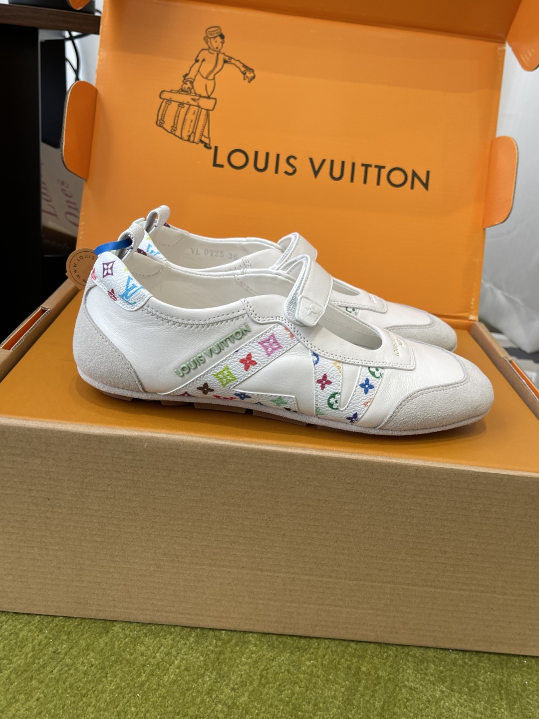 Louis Vuitton Louis Vuitton路易威登 Sneakerina系列 芭蕾运动鞋 德训鞋
