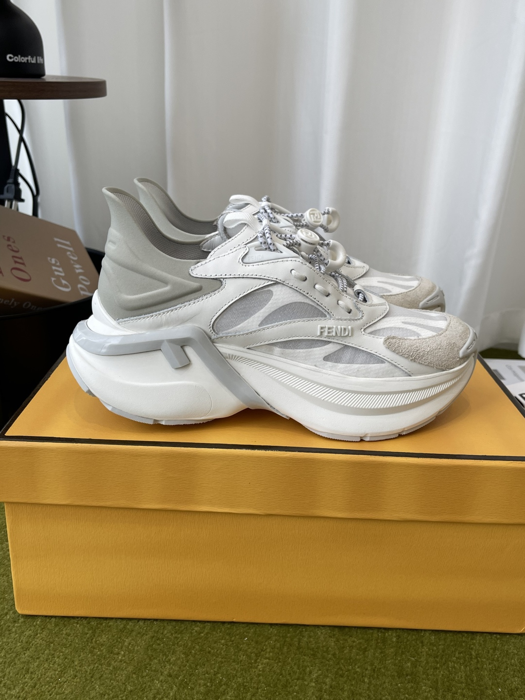 Fendi 芬迪 26ss春夏最新款 F-Light系列 厚底 休闲运动鞋 跑鞋
