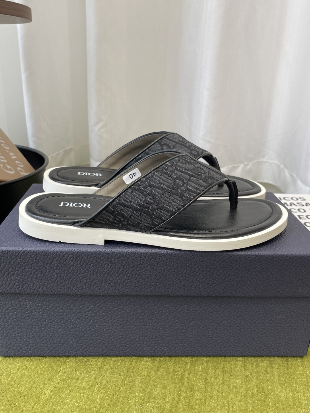 Dior 最新Alias系列 男款 拖鞋