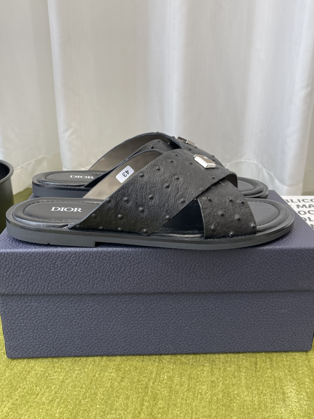 Dior 最新Alias系列 男款 拖鞋