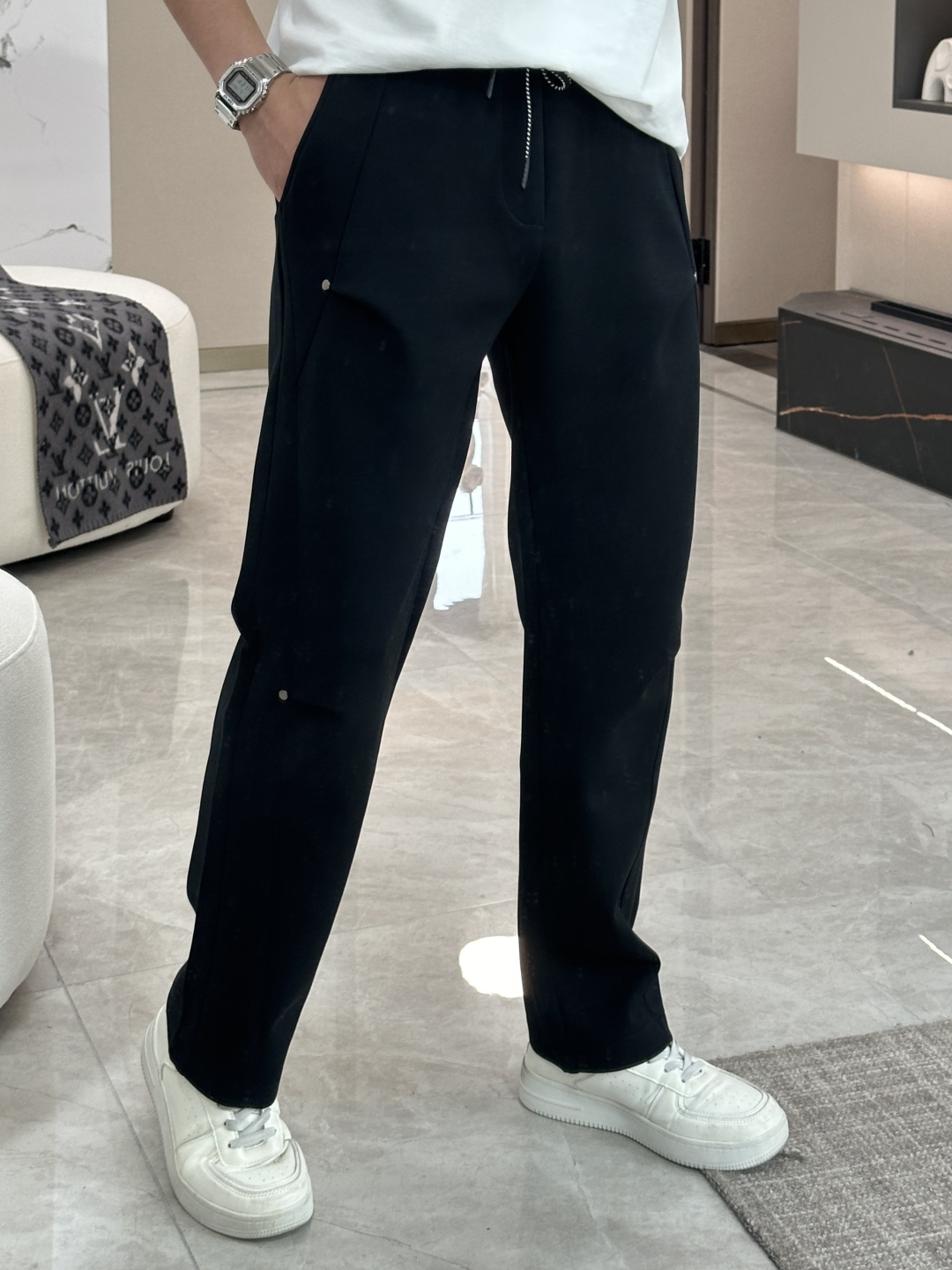 Zenium Men’s Leisure Pants: Soft, Simple Design, Customized Fittings, Classic Colors. - 图片 4
