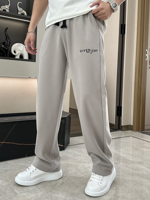 Givenchy Men's Elastic Cotton Casual Pants - Soft, Comfortable, & Stylish 1 Givenchy Men's Elastic Cotton Casual Pants - Soft, Comfortable, & Stylish