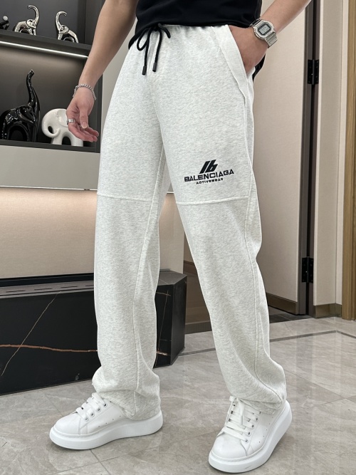 Balenciaga Men's Activerwear Cotton Blend Sweatpants | Casual & Stylish 1 Balenciaga Men's Activerwear Cotton Blend Sweatpants | Casual & Stylish