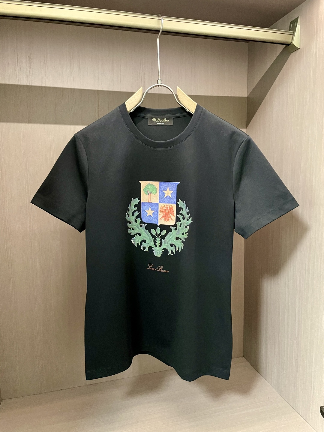 NO:133323,LP big recommendation!  2025ss summer clothing new products, on sale in counter, the latest series of pattern logo short-sleeved T-shirts, the rhythm of each person having to hand in one piece!  Imported top high-density mercerized cotton fabric is extremely skin-friendly and comfortable. It is very delicate to touch, has a good texture, and perfectly reflects the three-dimensional feeling. It is in line with the brand's consistent design style. It is a very good overall style. It is completely fine to wear it alone. Size M-XXL, loro piana, T-shirt,tees, t-shirt,alexander wang19860909LP 重磅推荐！2025ss夏装新品 专柜在售 最新系列图案logo短袖T恤 必须人手一件的节奏！进口顶极高密度丝光棉面料,极为亲肤舒适 摸上去非常的细腻,质感很好,完美体现立体感 符合品牌一贯设计风格,整体非常不错的一款,内搭单穿都完全没问题 尺码M-XXL,,loro piana,T-shirt,tees，t-shirt,alexander wang,Men's clothing