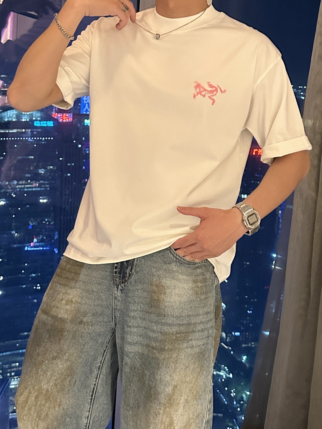 NO:550817,Archaeopteryx 2025 spring and summer style/official website synchronization The fabric is made of heavy pure cotton combed cotton fabric, OS loose style, and the upper body style is super positive!  Everyday versatile, a must-have item for wardrobe!  Size S-3XL (Large-size) Size/part S M L XL 2XL 3XL Shoulder width 52 54 56 57 59 60 Clothes length 70 72.75.78.82.85. Bust 54 56.58.60.62.64. Sleeve length 24 26 27 28 29 30,arc'teryx,alexander wang19860909始祖鸟 2025春夏款/官网同步 面料采用重磅纯棉精梳棉面料,OS宽松版型,上身版型超正！日常百搭,衣橱必备单品！ 尺码 S-3XL（版型偏大） 码数/部位S M L XL 2XL 3XL 肩宽 52 54 56 57 59 60 衣长70 72.75.78.82.85. 胸围 54 56.58.60.62.64. 袖长24 26 27 28 29 30,arc'teryx,alexander wang,Men's clothing