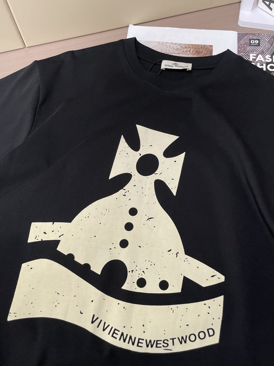 “New Summer Clothes: Queen of the West Logo T-shirts in Various Sizes” - 图片 6