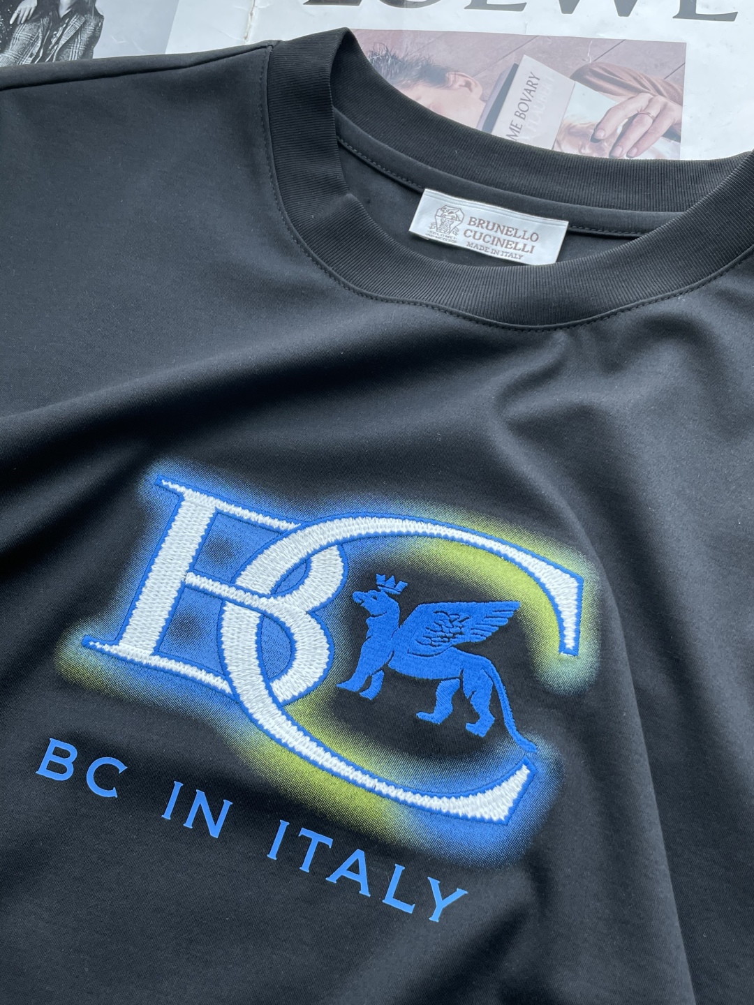 
BC 2025ss夏季新款圆领短袖T恤 Bru**llo Cuci**lli 男士短袖！ BC家材质讲