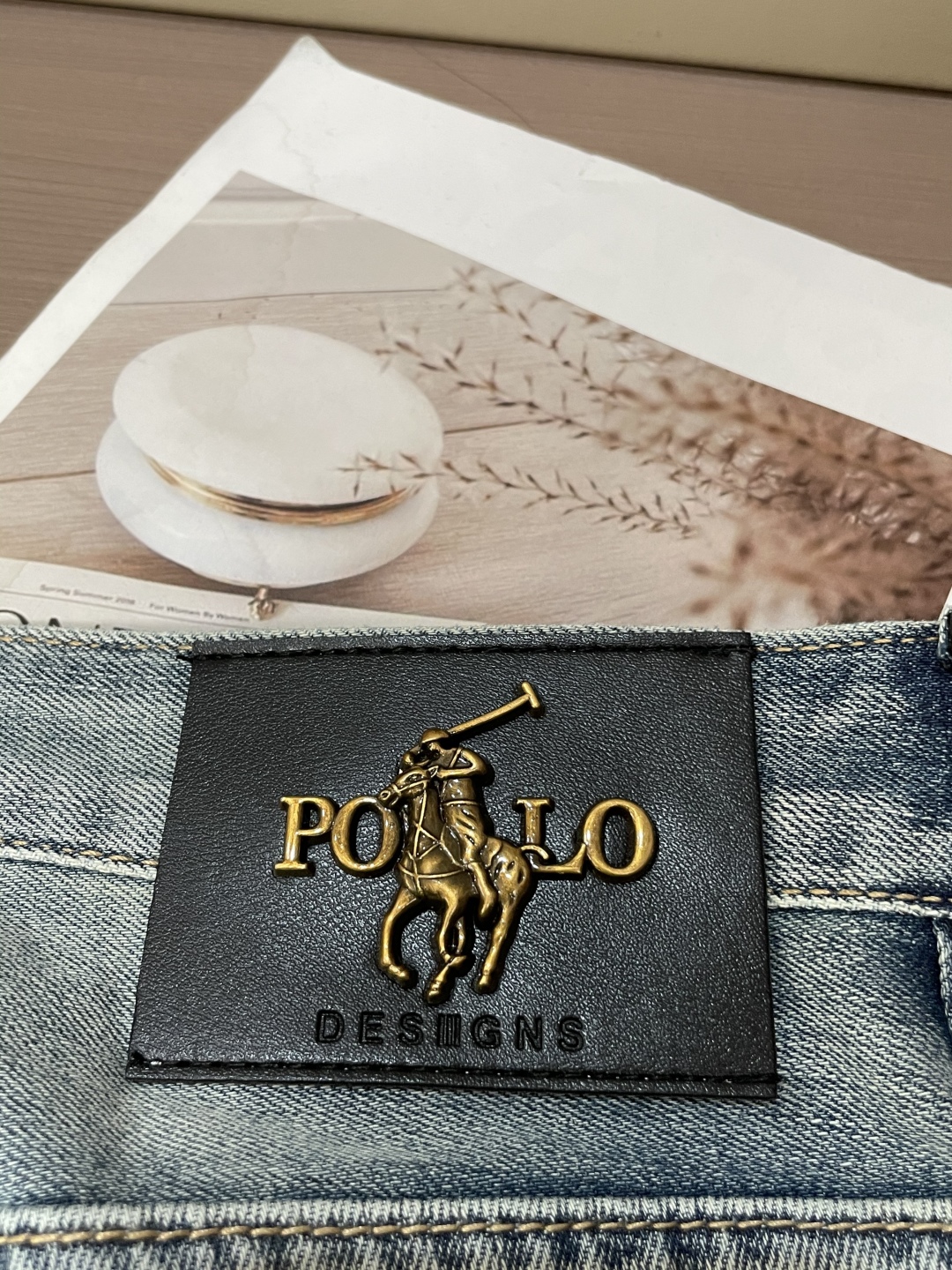 
Polo 2025春夏新款！高端订制修身商务直筒牛仔裤 原版五金辅料 日常商务休闲都完全适用的款，上身