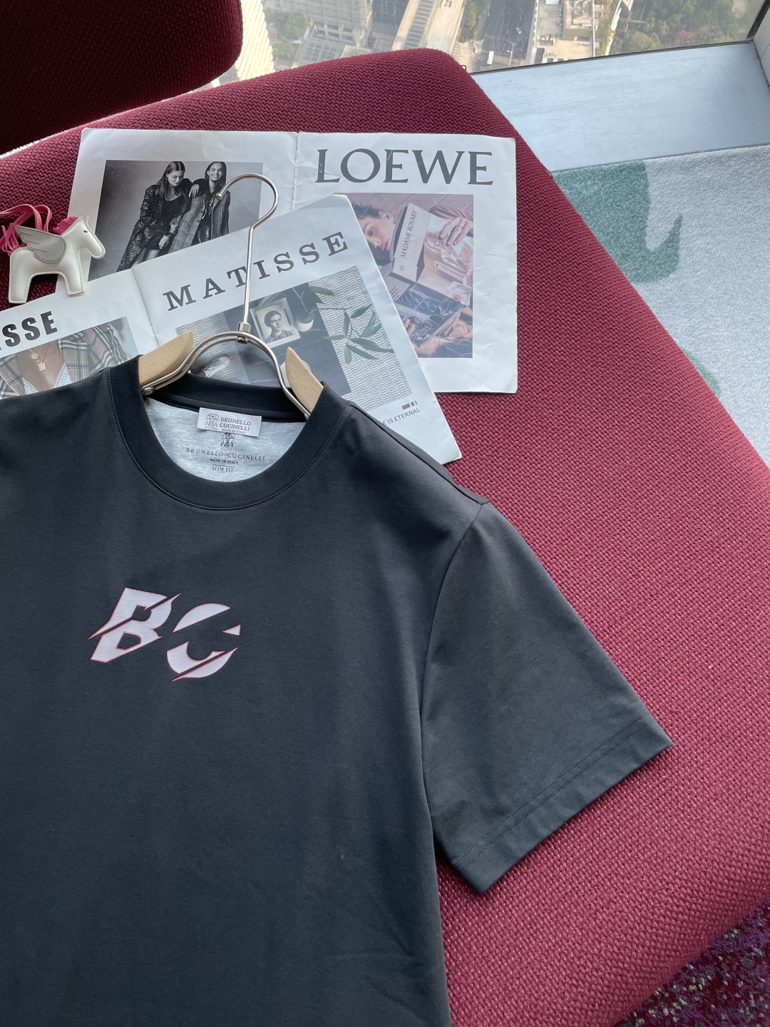 
BC 2025ss夏季新款圆领短袖T恤 Bru**llo Cuci**lli 男士短袖！ BC家材质讲