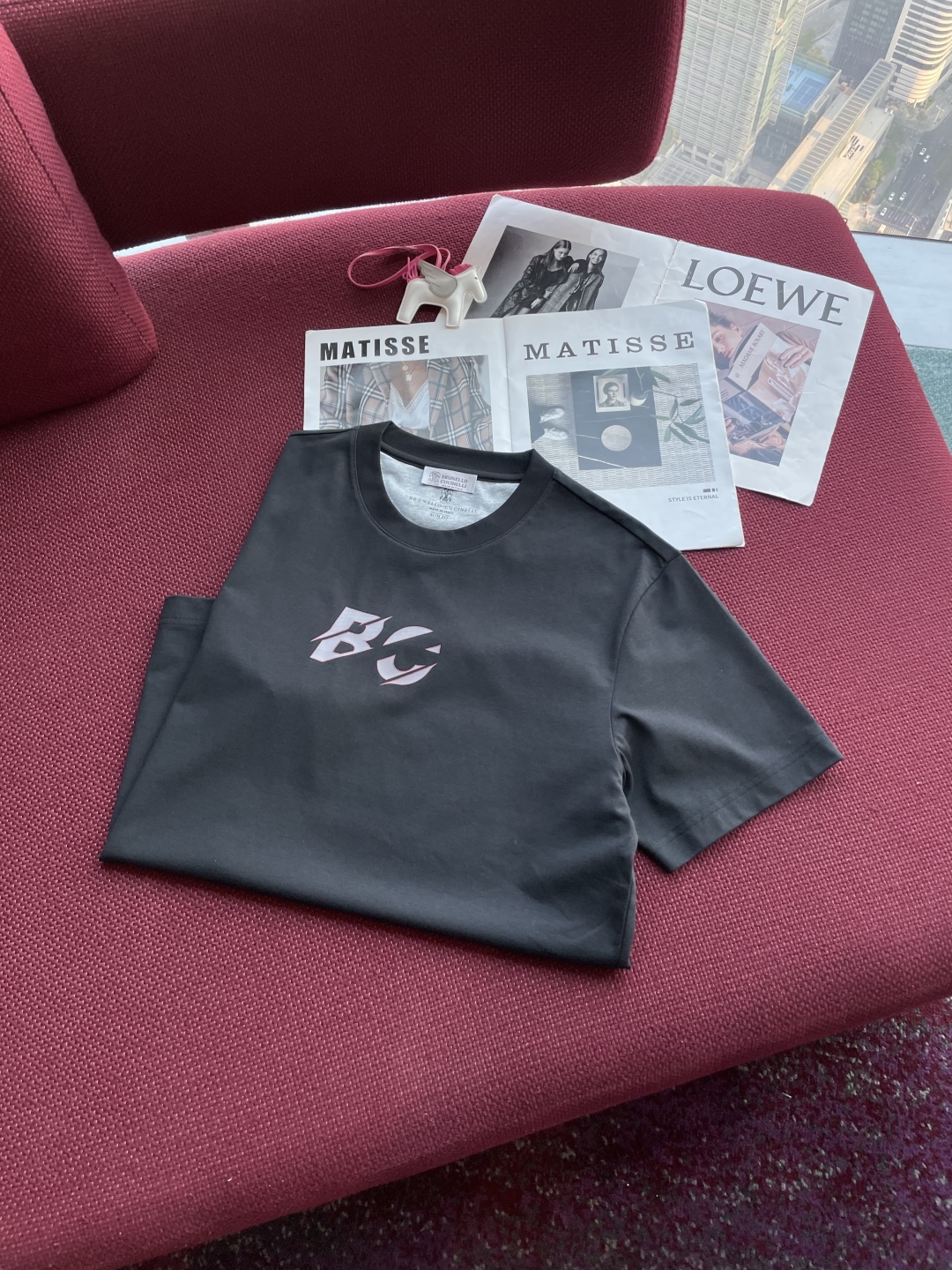 
BC 2025ss夏季新款圆领短袖T恤 Bru**llo Cuci**lli 男士短袖！ BC家材质讲