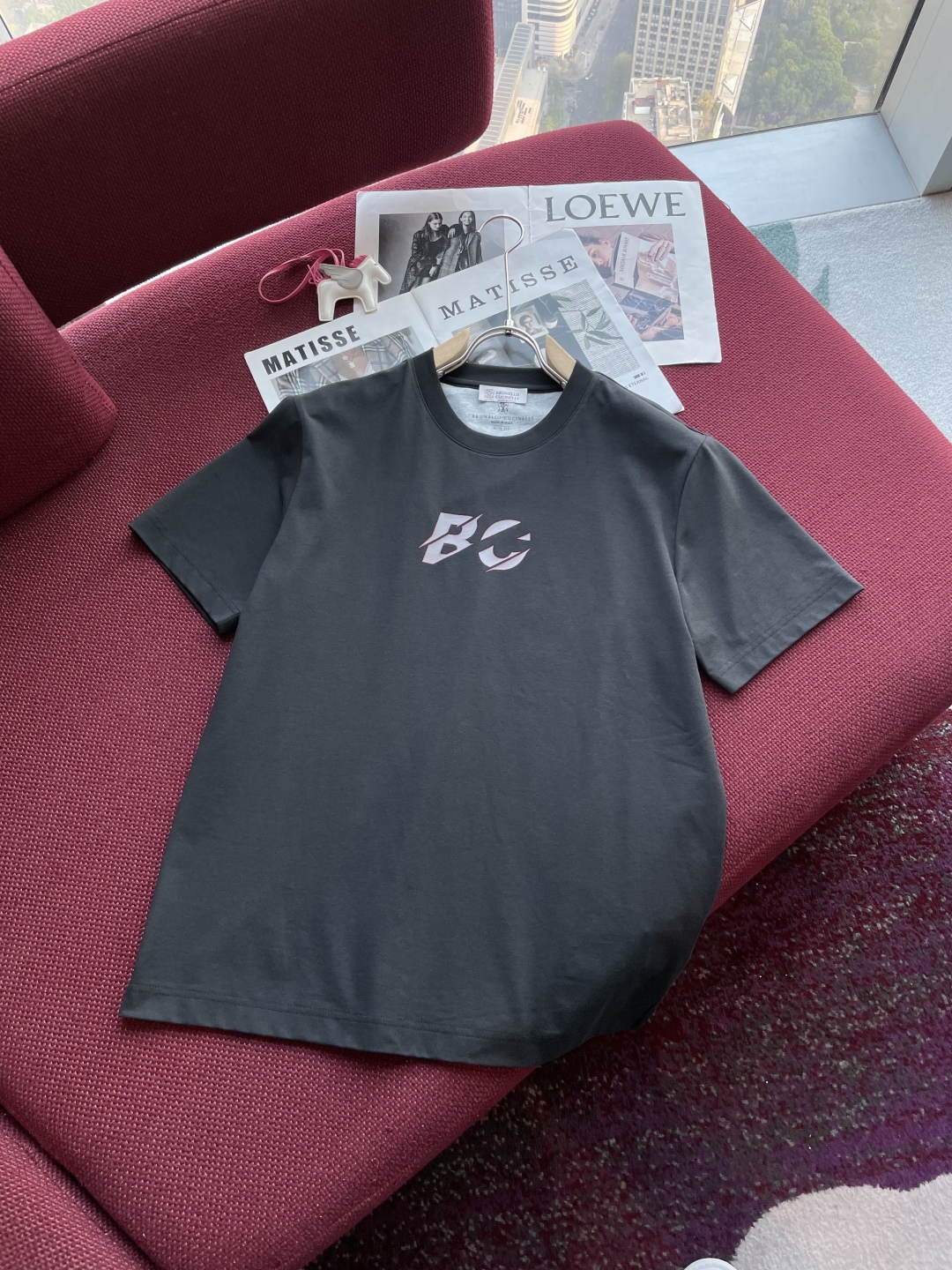 
BC 2025ss夏季新款圆领短袖T恤 Bru**llo Cuci**lli 男士短袖！ BC家材质讲