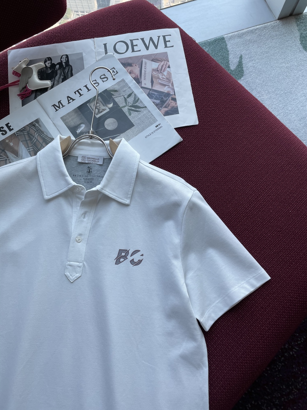 
2025ss夏季新款翻领Polo衫 Bru**llo Cuci**lli 男士短袖！ BC家材质讲究的