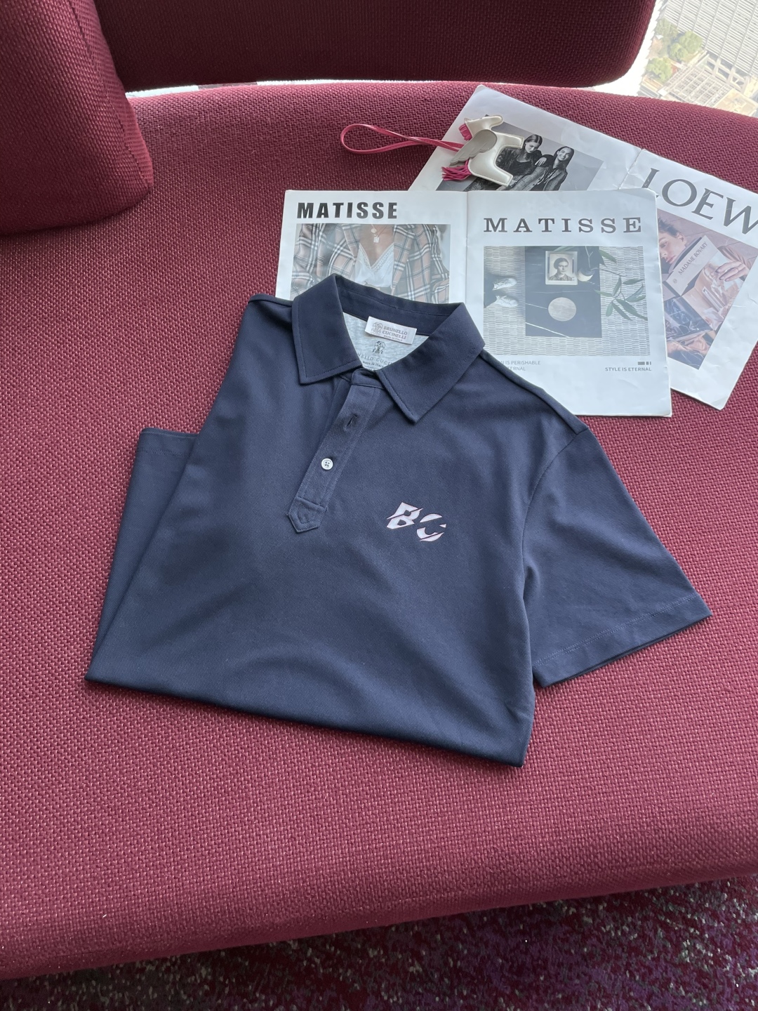 
2025ss夏季新款翻领Polo衫 Bru**llo Cuci**lli 男士短袖！ BC家材质讲究的