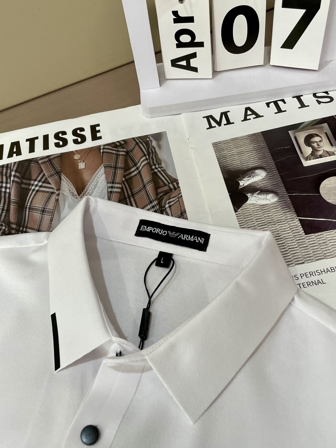 Amani Polo Shirt 2025 Spring/Summer Collection: Luxurious, Comfortable, Versatile. - 图片 4