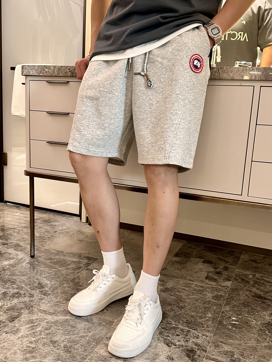 2025 Canadian Goose Summer Shorts: Comfortable, Stylish, High-Quality Cotton Fabric for Tight Fit. - 图片 2