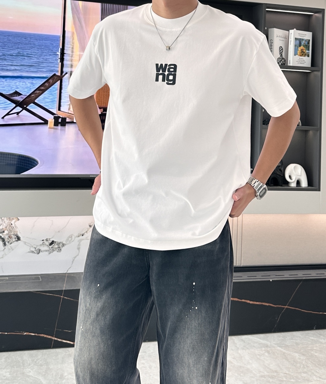 King Alexander T-Shirt: High-End Customized Design for Spring/Summer 2025 - 图片 1