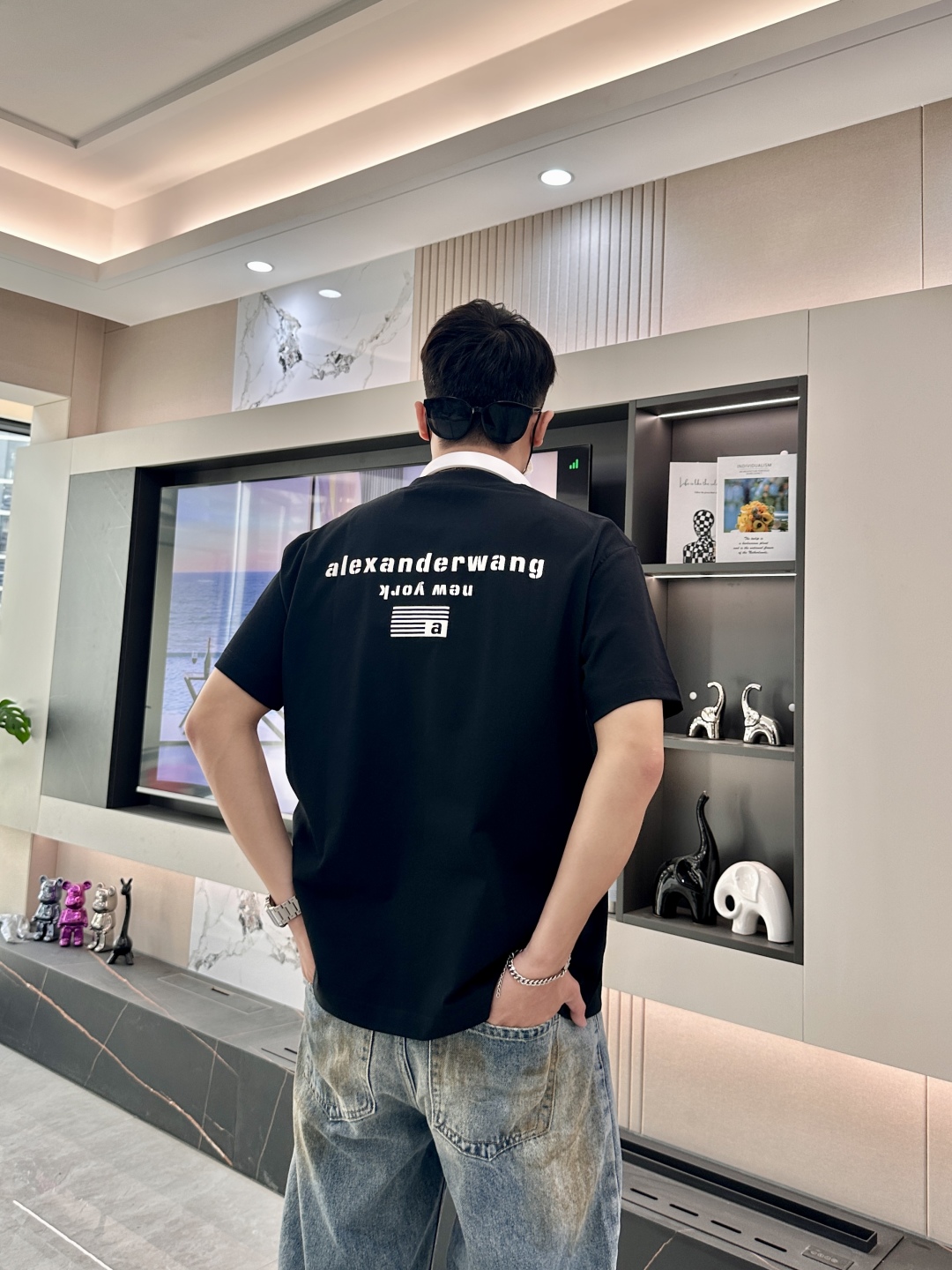 P538: King Alexander T-shirt, Spring/Summer 2025, High-End Customization, Heavyware Design, Fine Work - 图片 4