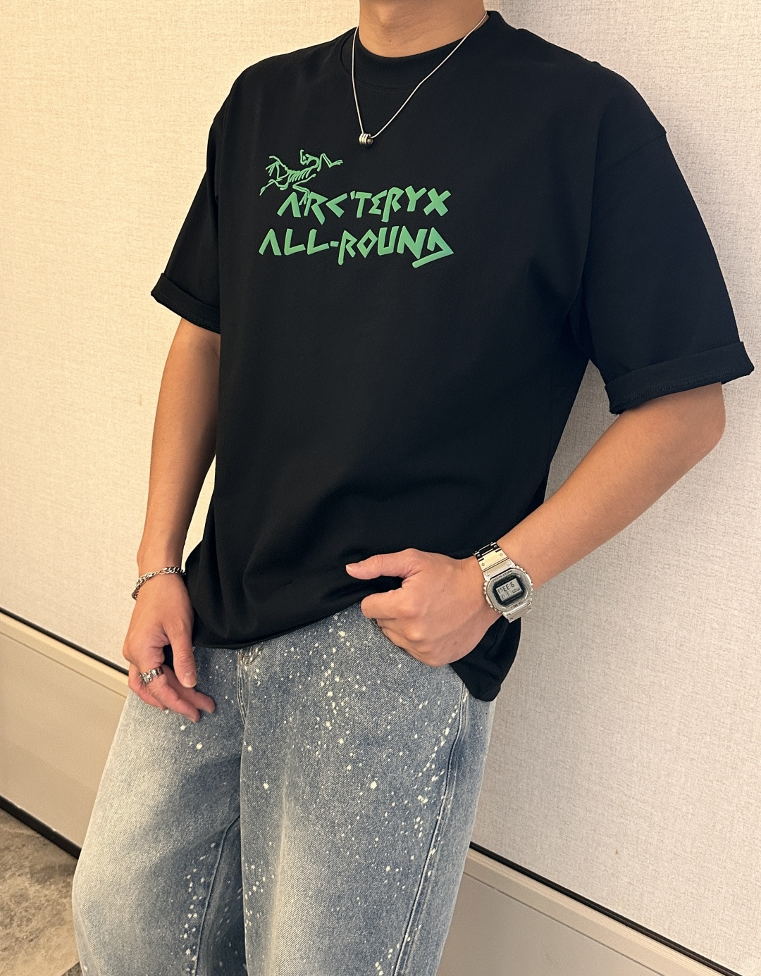 NO:550812,Archaeopteryx 2025 spring and summer style/official website synchronization The fabric is made of heavy pure cotton combed cotton fabric, OS loose style, and the upper body style is super positive!  Everyday versatile, a must-have item for wardrobe!  Size S-3XL (Large-size) Size/part S M L XL 2XL 3XL Shoulder width 52 54 56 57 59 60 Clothes length 70 72.75.78.82.85. Bust 54 56.58.60.62.64. Sleeve length 24 26 27 28 29 30,arc'teryx,alexander wang19860909始祖鸟 2025春夏款/官网同步 面料采用重磅纯棉精梳棉面料,OS宽松版型,上身版型超正！日常百搭,衣橱必备单品！ 尺码 S-3XL（版型偏大） 码数/部位S M L XL 2XL 3XL 肩宽 52 54 56 57 59 60 衣长70 72.75.78.82.85. 胸围 54 56.58.60.62.64. 袖长24 26 27 28 29 30,arc'teryx,alexander wang,Men's clothing