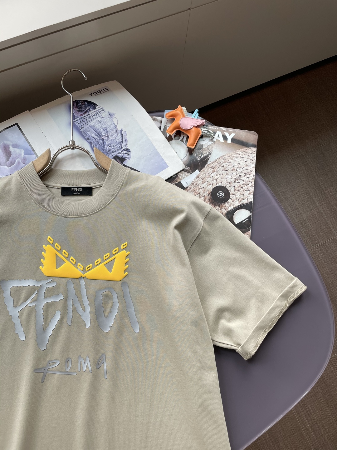 FD 2026春夏款/官网同步面料采用重磅纯棉精梳棉面料，OS宽松版型，上身版型超正！日常百搭，衣橱必备