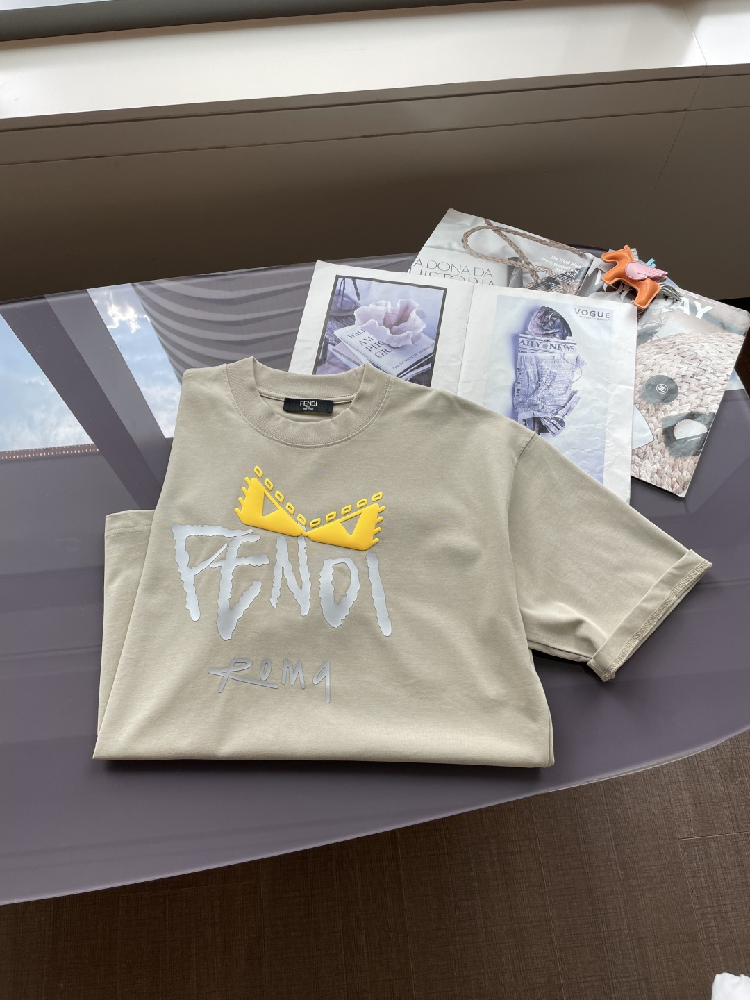 FD 2026春夏款/官网同步面料采用重磅纯棉精梳棉面料，OS宽松版型，上身版型超正！日常百搭，衣橱必备