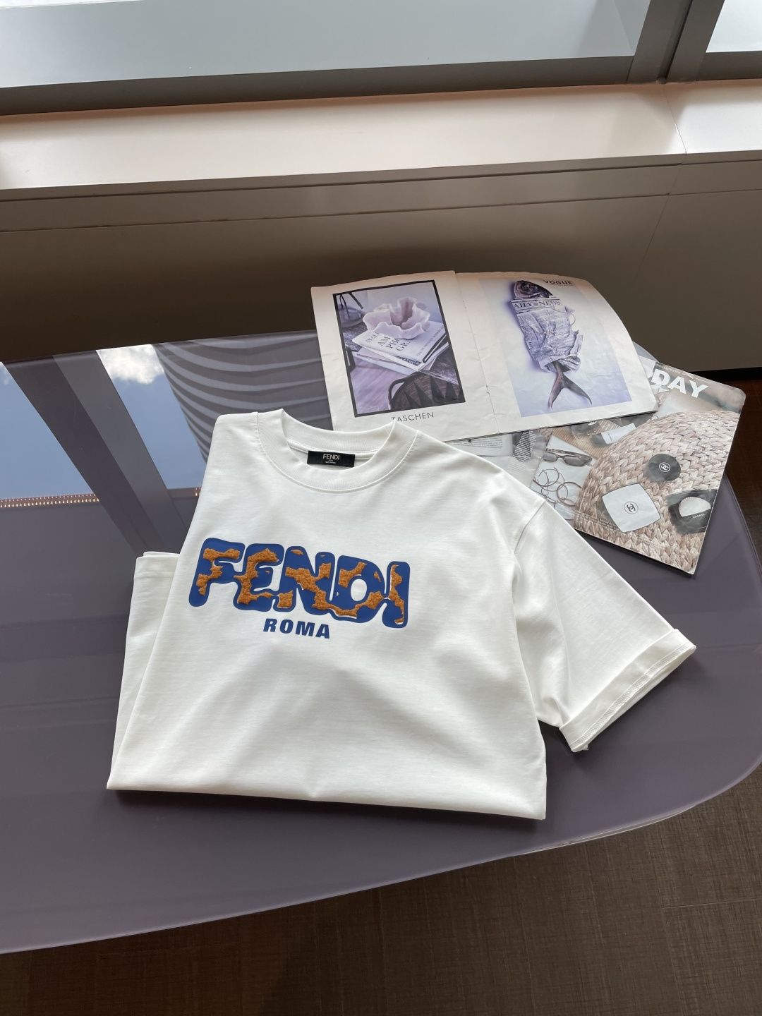 FD 2026春夏款/官网同步面料采用重磅纯棉精梳棉面料，OS宽松版型，上身版型超正！日常百搭，衣橱必备