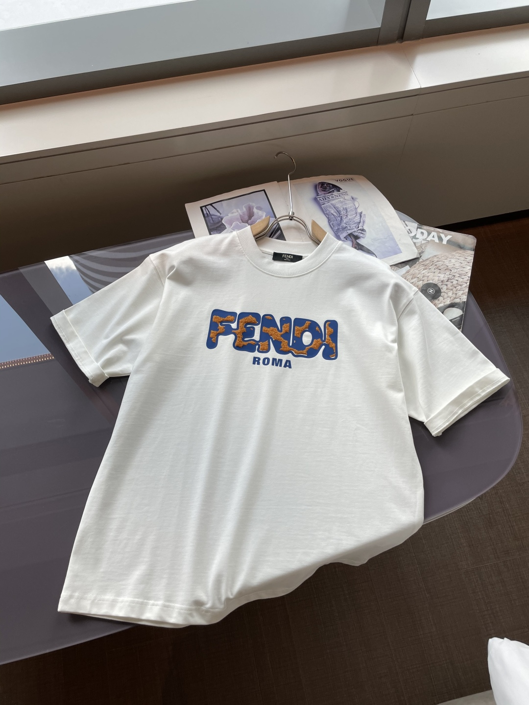 FD 2026春夏款/官网同步面料采用重磅纯棉精梳棉面料，OS宽松版型，上身版型超正！日常百搭，衣橱必备