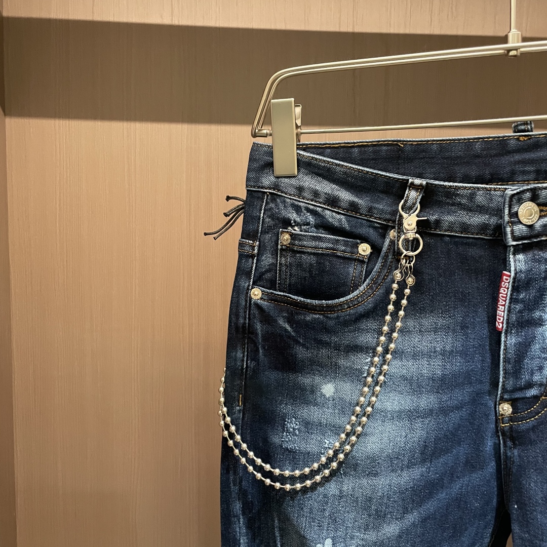 Stylish Imported Jeans in Pure Cotton-Cowry for Timeless Fashion Appeal - 图片 2