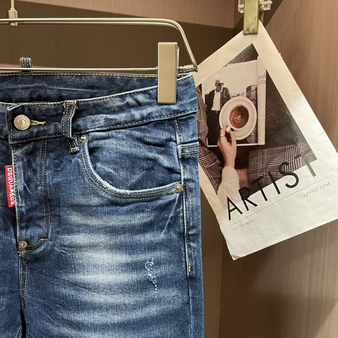 Stylish Imported Jeans with Natural Colors and Innovative Design for Turkey Market - 图片 2