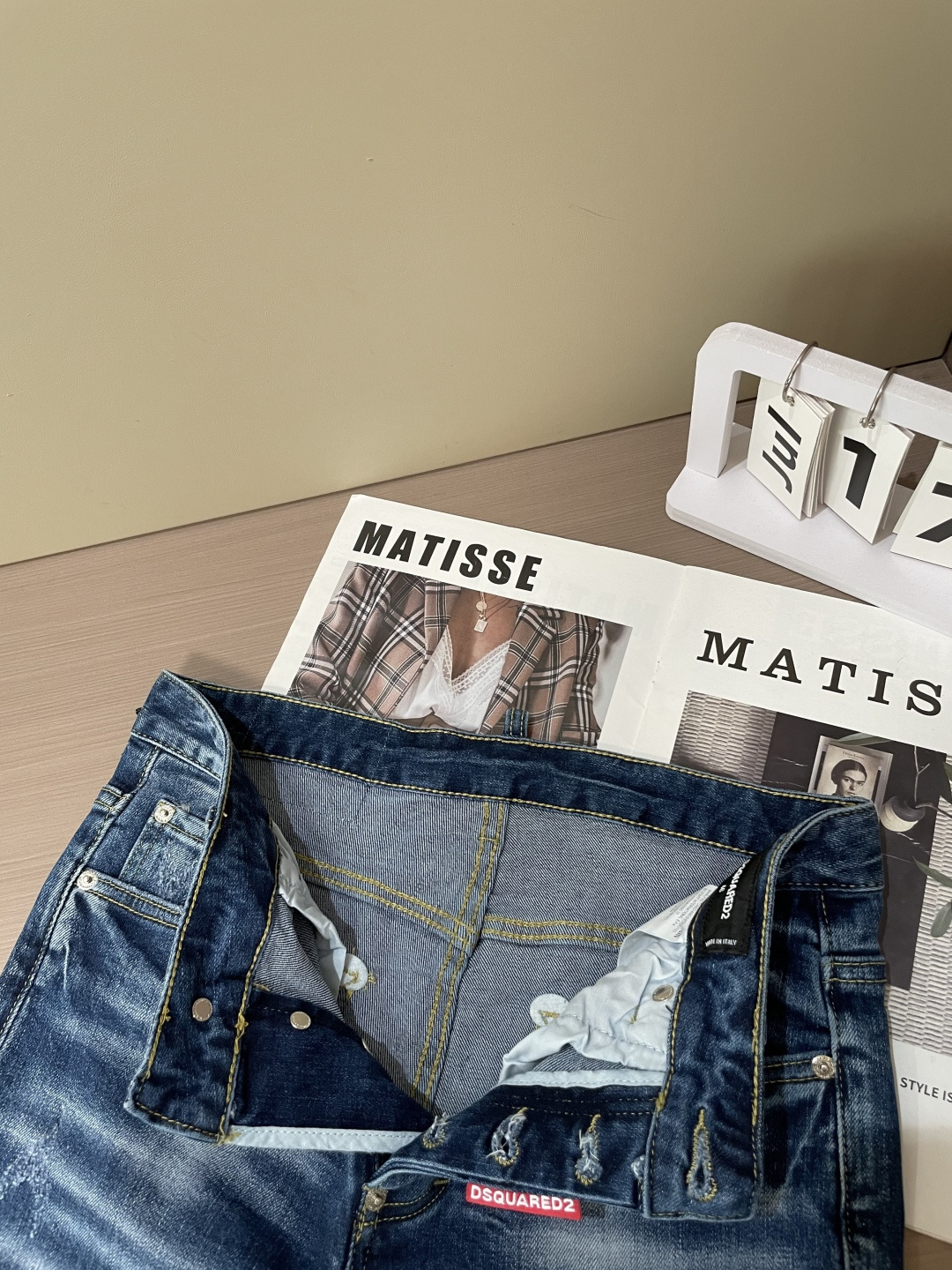 Stylish Imported Jeans with Natural Colors and Innovative Design for Turkey Market - 图片 5