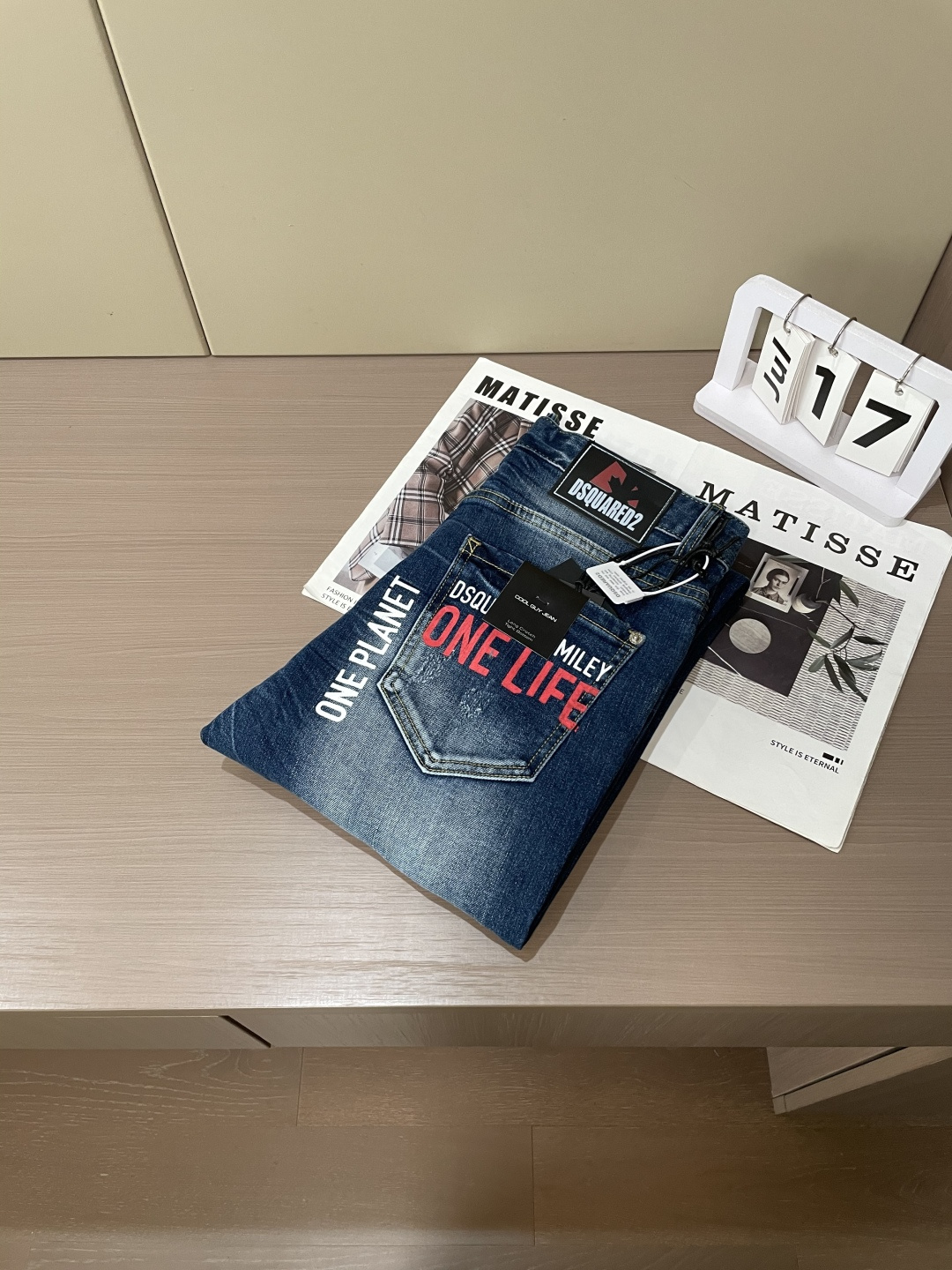 Stylish Imported Jeans with Natural Colors and Innovative Design for Turkey Market - 图片 9