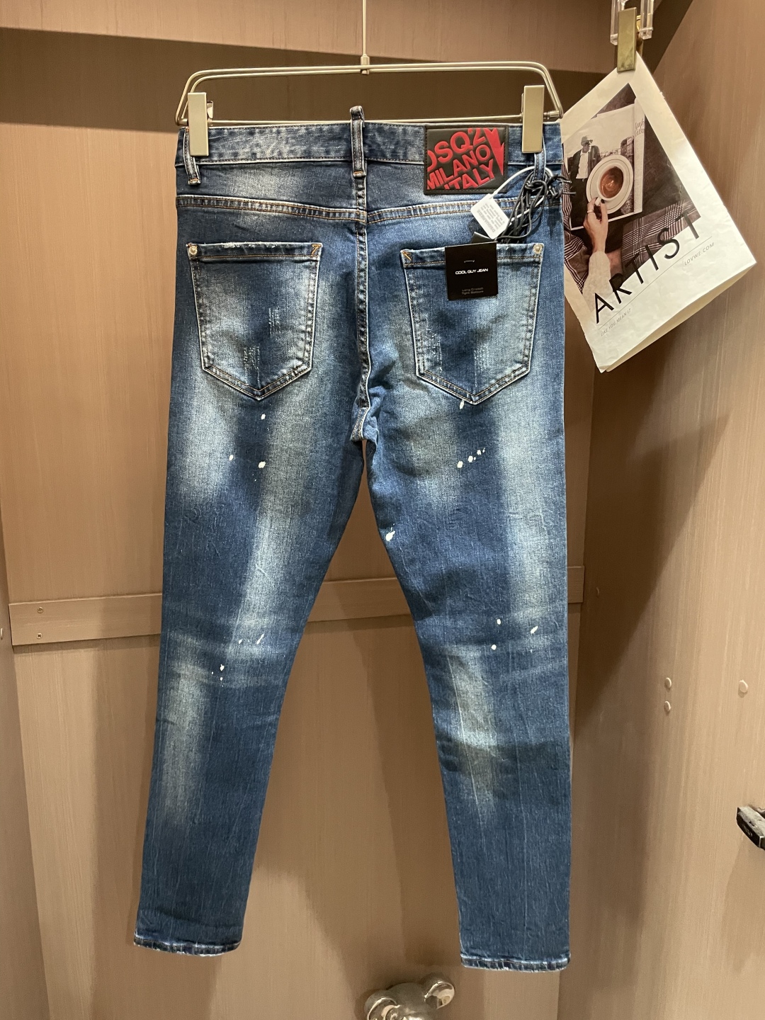 Stylish Imported Jeans in Pure Cotton-Cowry for Timeless Fashion Appeal - 图片 3