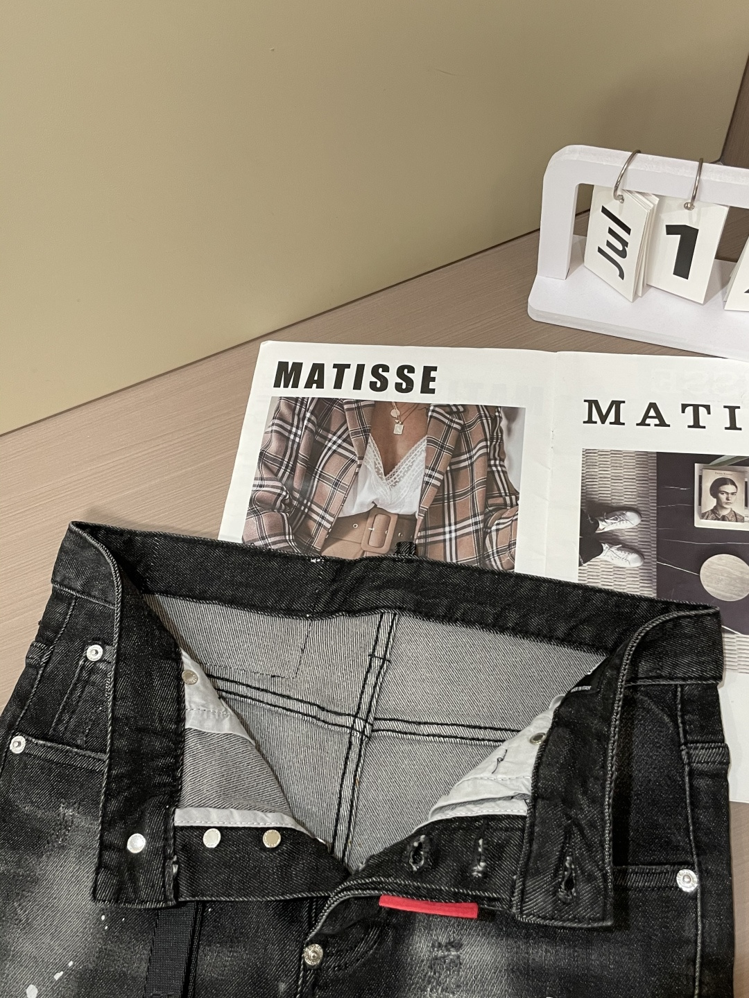 Turkish Pure Cotton Jeans: Stylish, Colorful, Durable, Innovative Design, Unchanging Colors. - 图片 4