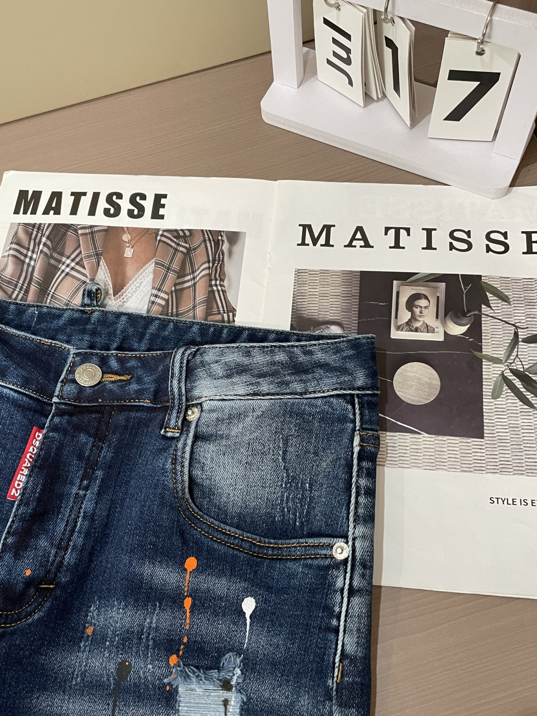 Fashionable Turkish Cotton Jeans: Colorful, Stylish, Durable Design, Unchanging Colors, Sizes 30-42. - 图片 3