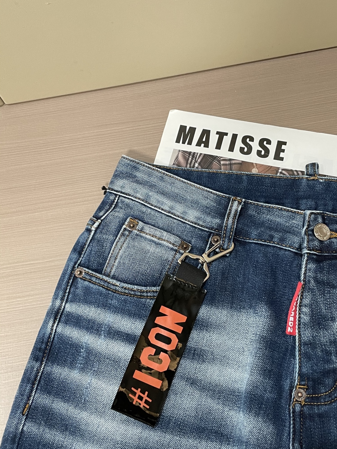 Turkish Pure Cotton-Cow-Cowry Jeans: Stylish, Colorful, Innovative Design, Unchanging Colors. - 图片 3