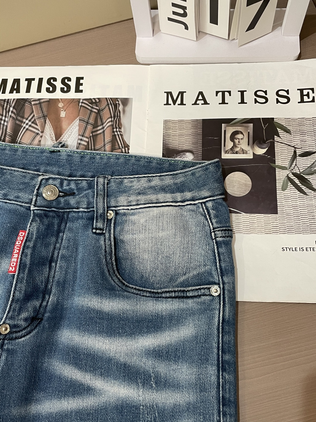 Turkish Cotton Jeans: Stylish, Durable, Colorful, Innovative Design, Long-lasting Colors. - 图片 3