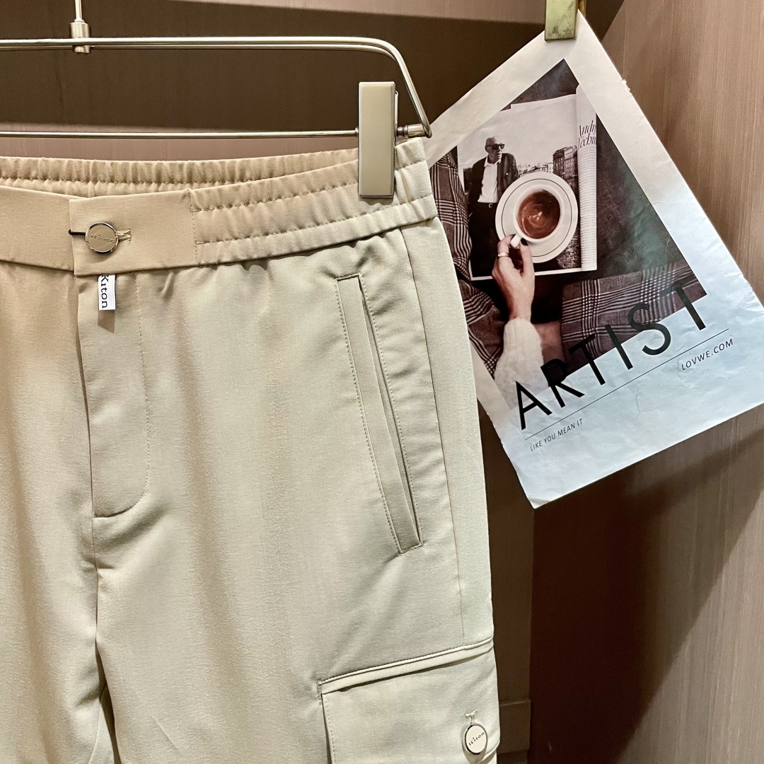 Luxurious Kiton Jogging Pants: Comfortable, Stylish, and Versatile for Dynamic Travel - 图片 2