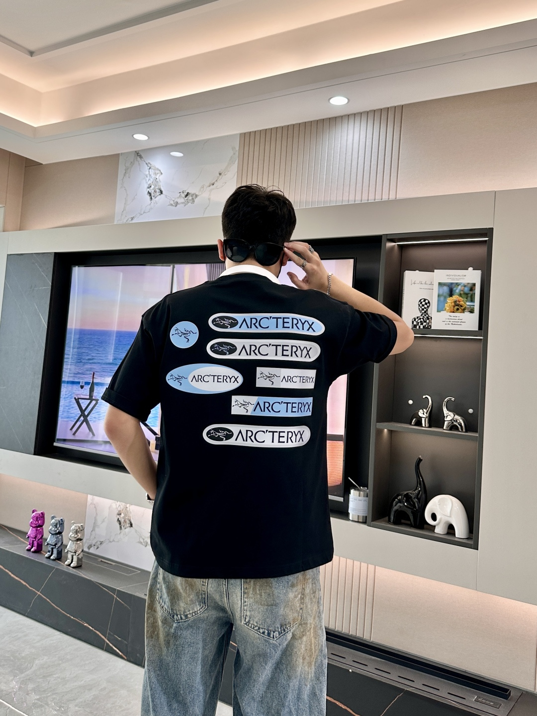 始祖鸟2026春夏款/官网同步面料采用重磅纯棉精梳棉面料，OS宽松版型，上身版型超正！日常百搭，衣橱必备