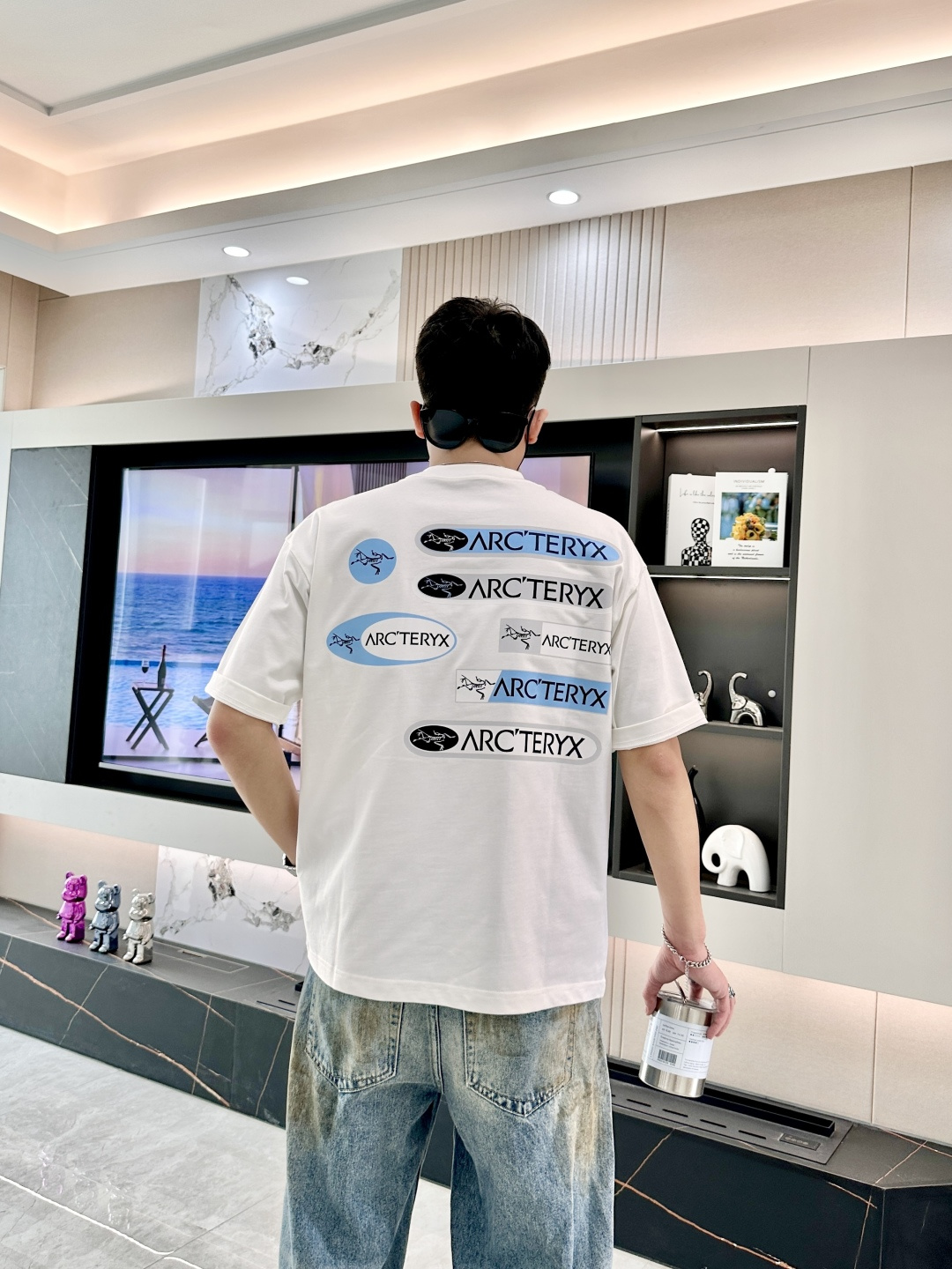 始祖鸟2026春夏款/官网同步面料采用重磅纯棉精梳棉面料，OS宽松版型，上身版型超正！日常百搭，衣橱必备