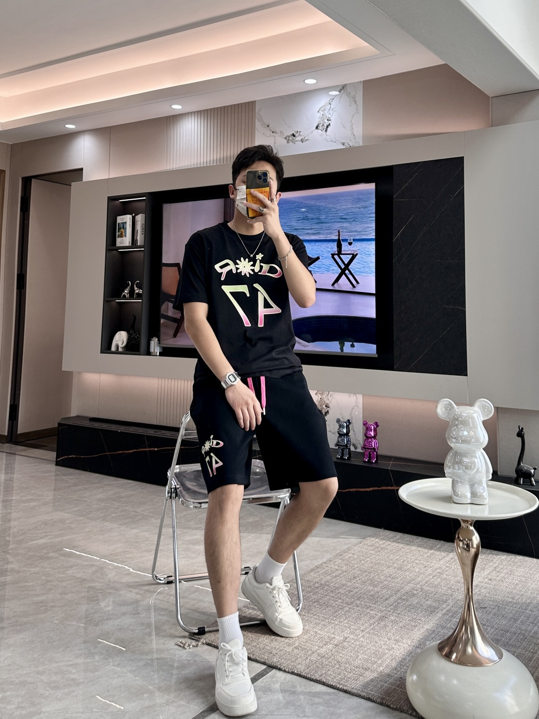 
Dior 圆领短袖短裤套装 半袖套装顶级版本贸易公司渠道订单，海外精品独家限定发售，经典即永恒，入手绝