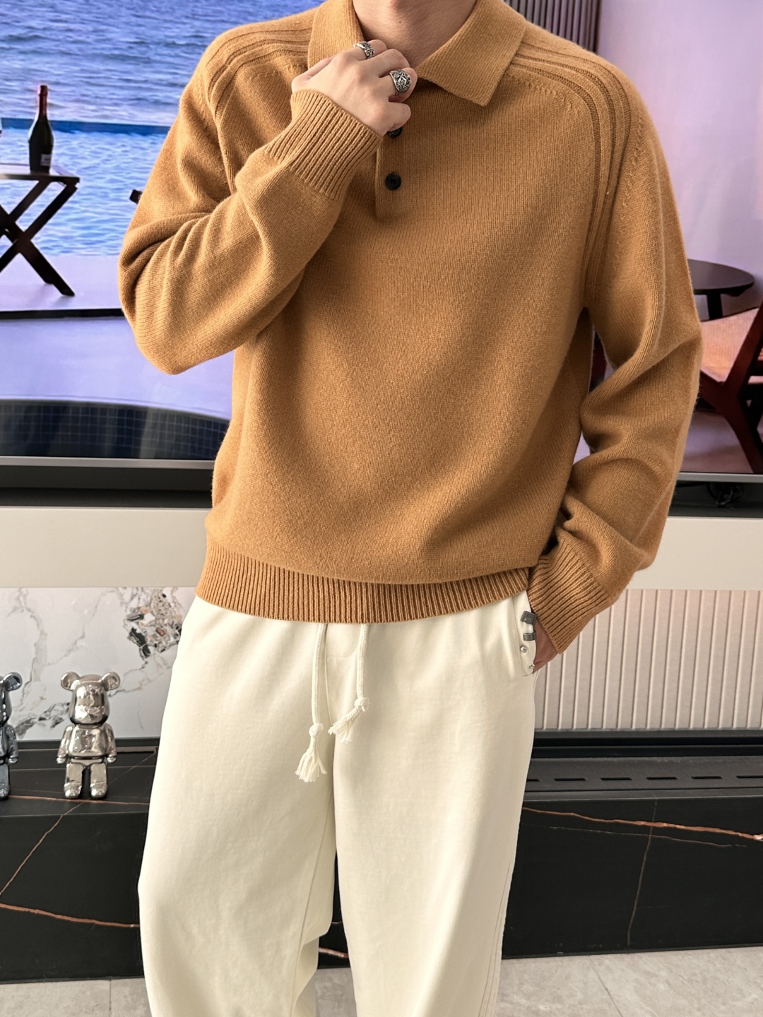 lP🆕秋冬男士羊毛针织衫｜简约高级，轻松拿捏质感穿搭男士们看过来！这几款针织衫真的太懂秋冬穿搭了～甄选意