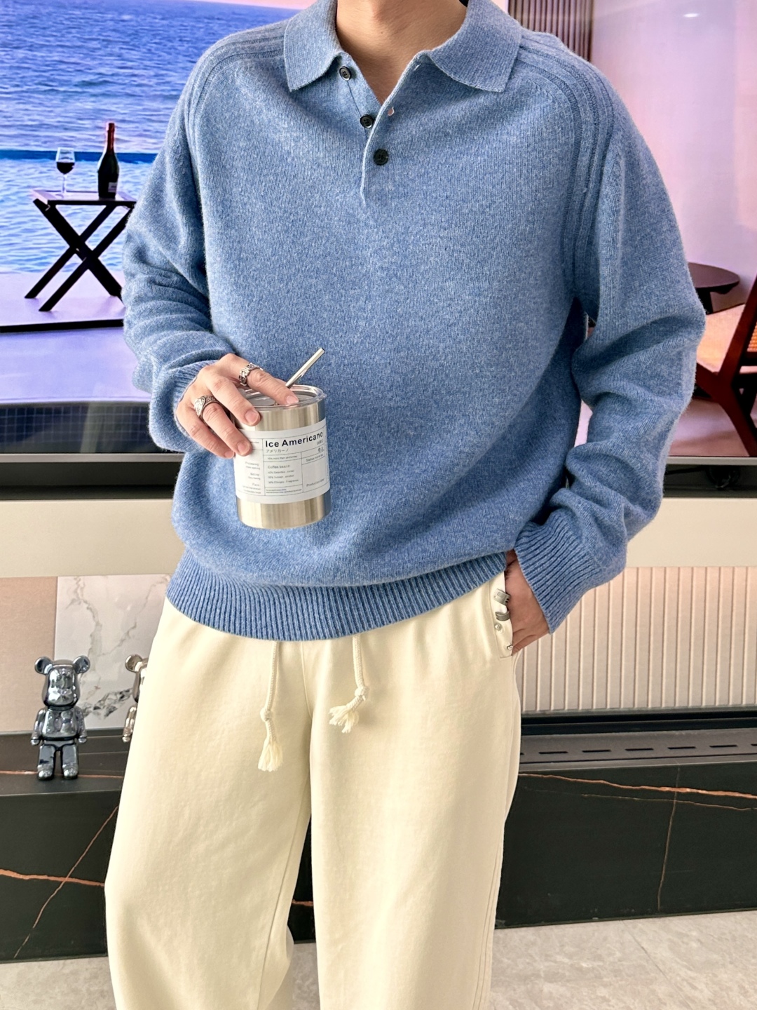 lP🆕秋冬男士羊毛针织衫｜简约高级，轻松拿捏质感穿搭男士们看过来！这几款针织衫真的太懂秋冬穿搭了～甄选意