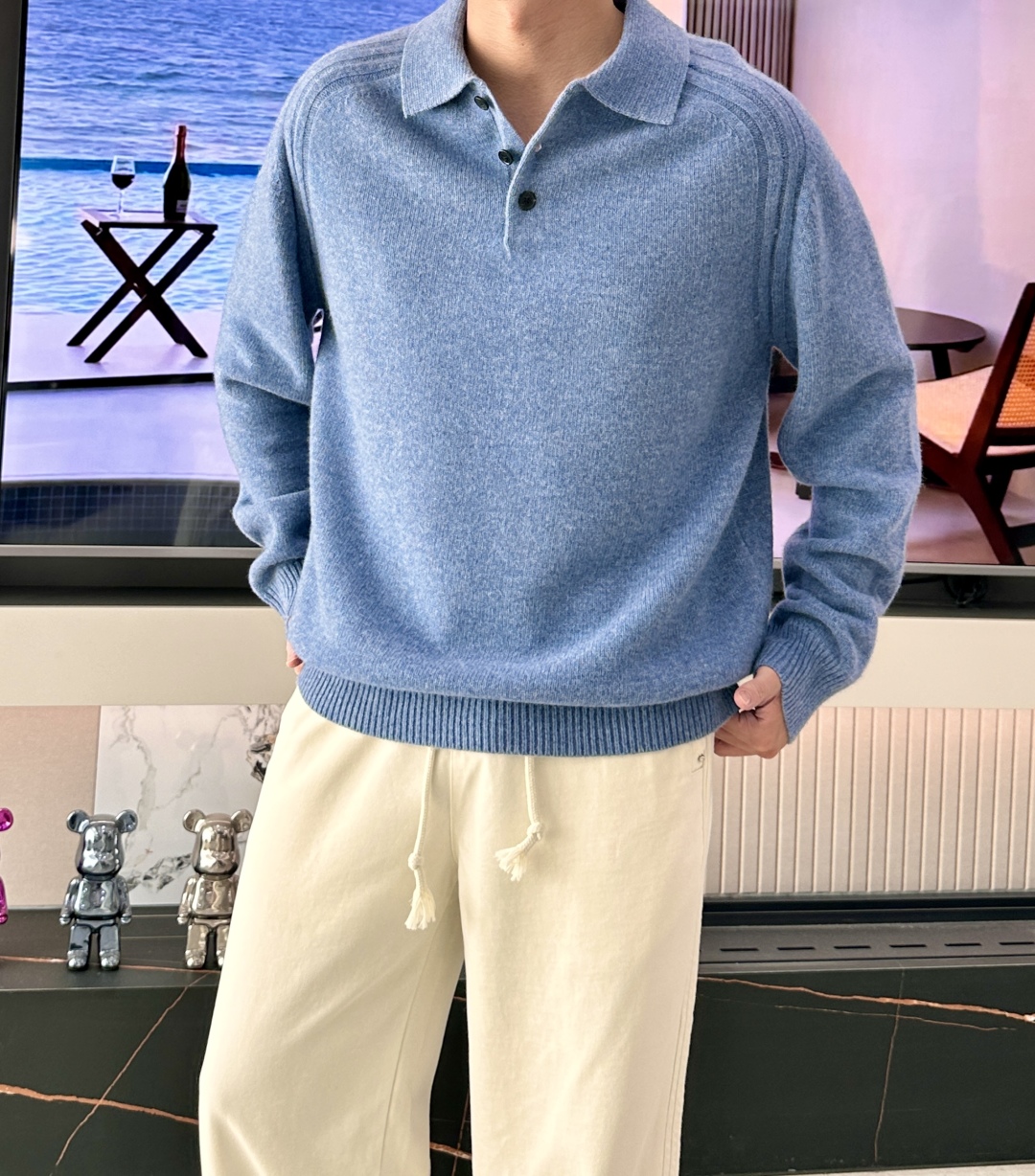 lP🆕秋冬男士羊毛针织衫｜简约高级，轻松拿捏质感穿搭男士们看过来！这几款针织衫真的太懂秋冬穿搭了～甄选意