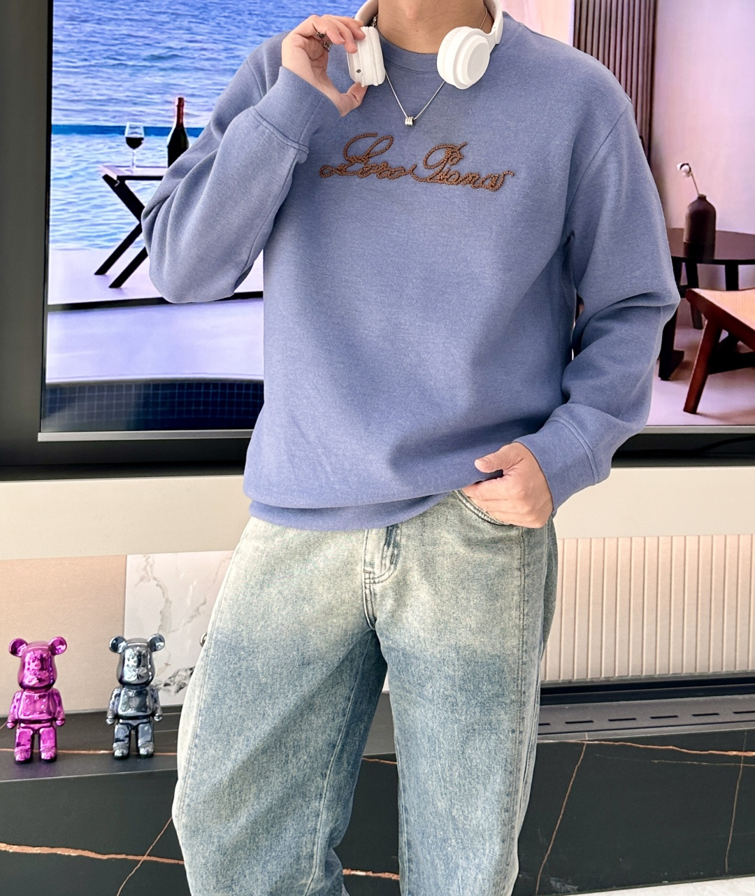 lP🆕 1965秋冬圆领卫衣｜简约质感，轻松打造高级感想要简约又有质感的卫衣？这套卫衣必须安排上！三款色