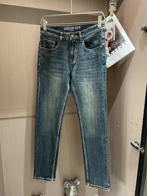 Christian Dior Men's Slim Fit Denim Jeans - Classic Style 1 Christian Dior Men's Slim Fit Denim Jeans - Classic Style