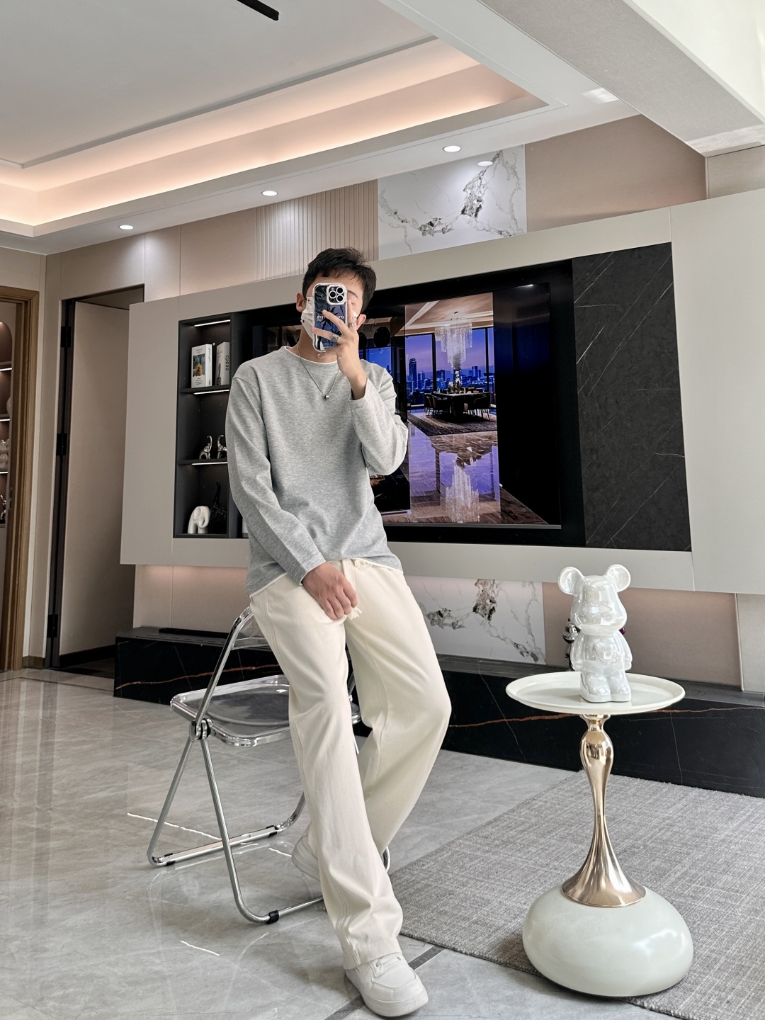 BC Brunello Cucinelli 2025SS秋季新品假两件长袖精纺精梳棉，帅气时尚，简约百搭