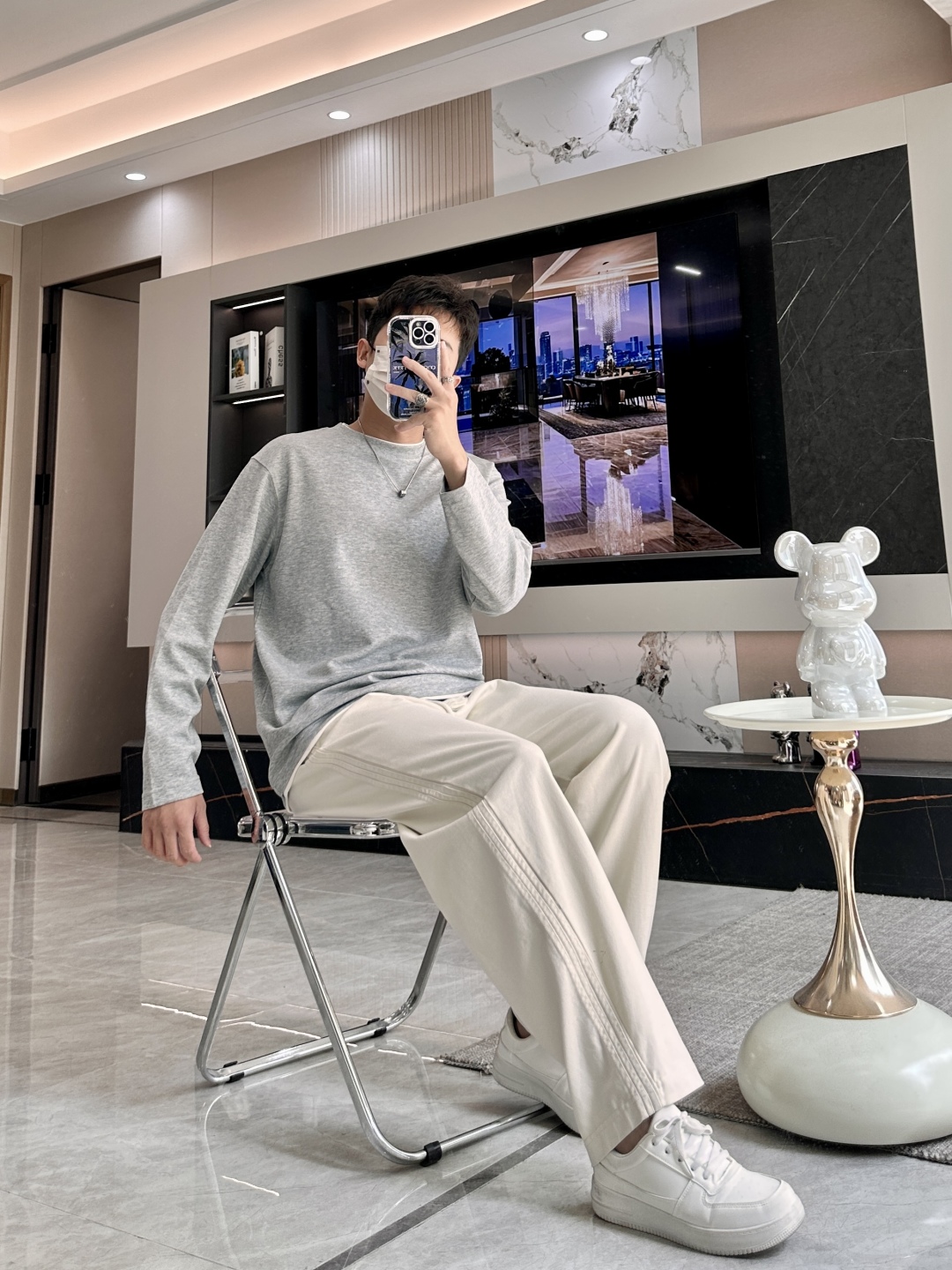 BC Brunello Cucinelli 2025SS秋季新品假两件长袖精纺精梳棉，帅气时尚，简约百搭