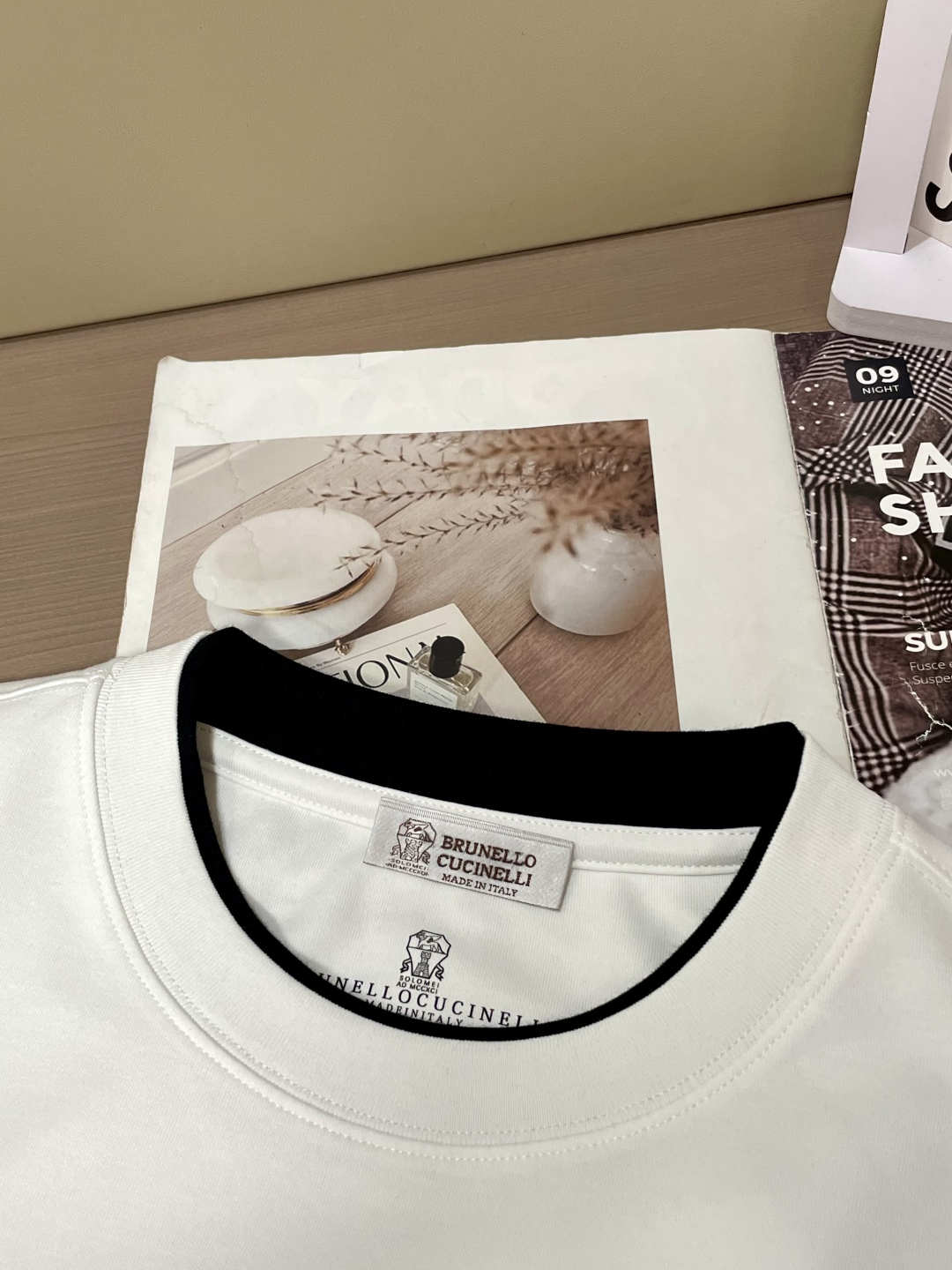 BC Brunello Cucinelli 2025SS秋季新品假两件长袖精纺精梳棉，帅气时尚，简约百搭
